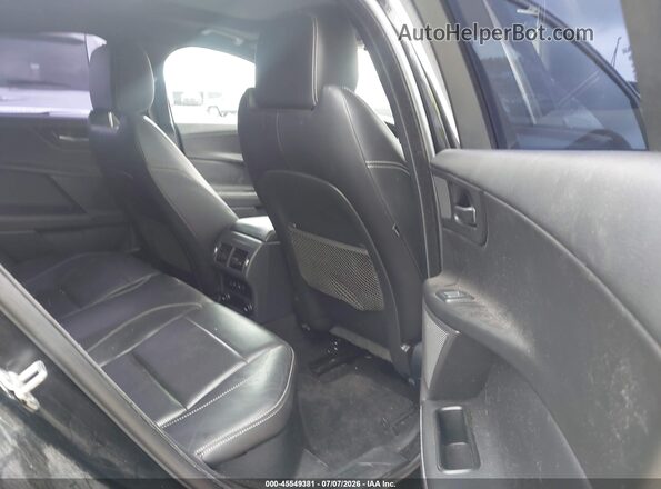 SAJAM4FV6JCP17622 2018 JAGUAR XF Black Widok naklejki z numerem VIN