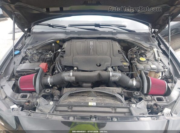 SAJAM4FV6JCP17622 2018 JAGUAR XF Black Widok z tyłu