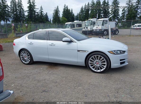 SAJAN4BVXHA946619 2017 JAGUAR XF White Սալոնի հետևի տեսք