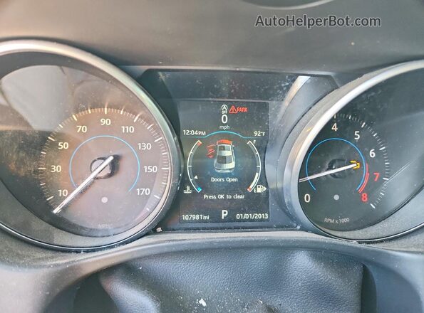 SAJAR4BG0HA977531 2017 JAGUAR XF White Widok zestawu wskaźników