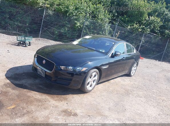 SAJAR4BG2HA965364 2017 JAGUAR XF Black წინა მარცხენა ხედი სამი მეოთხედიდან