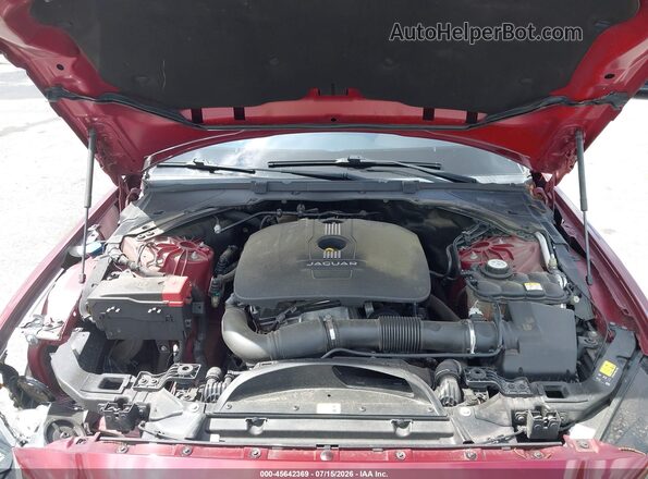 SAJAR4BG2HA965834 2017 JAGUAR XF Burgundy Widok z tyłu