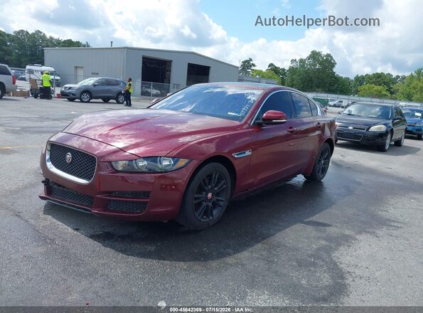 SAJAR4BG2HA965834 2017 JAGUAR XF Burgundy Przód lewy