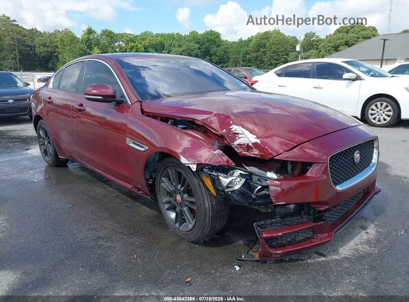 SAJAR4BG2HA965834 2017 JAGUAR XF Burgundy Widok z przodu
