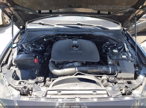SAJAR4BG5HA947232 2017 JAGUAR XF Черный Вид сзади