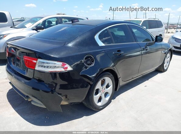 SAJAR4BG5HA947232 2017 JAGUAR XF Черный Задняя правая четверть