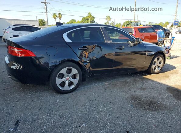 SAJAR4BG7HA960208 2017 JAGUAR XF Черный Задняя правая четверть