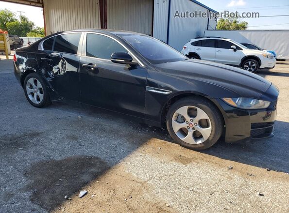SAJAR4BG7HA960208 2017 JAGUAR XF Черный Передняя правая четверть