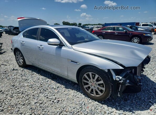 SAJAR4FX8KCP48374 2019 JAGUAR XF Серебряный Передняя правая четверть