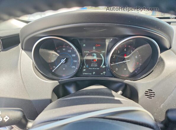 SAJAR4FX8KCP48374 2019 JAGUAR XF Серебряный Вид щитка приборов