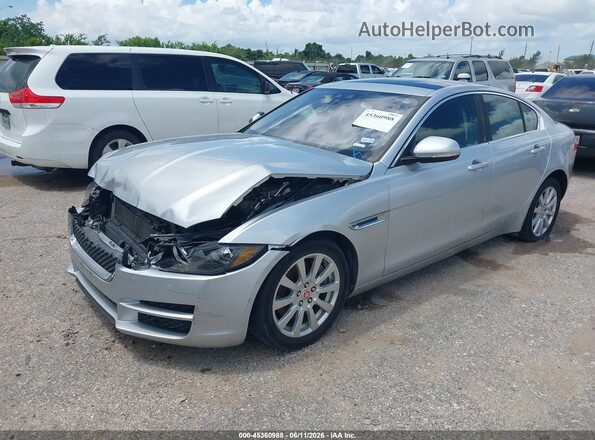 SAJAR4FX8KCP49654 2019 JAGUAR XF Серебряный Передняя левая четверть