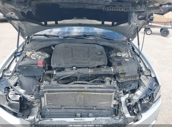 SAJAR4FX8KCP49654 2019 JAGUAR XF Серебряный Вид сзади