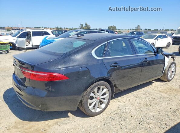 SAJBD4BN1HCY33430 2017 JAGUAR XF Black Trasero derecho