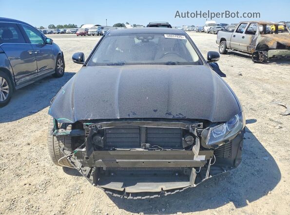 SAJBD4BN1HCY33430 2017 JAGUAR XF Black Vista frontal