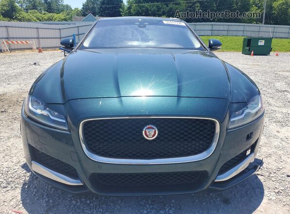 SAJBD4BN3HCY32246 2017 JAGUAR XF Green წინა ხედი