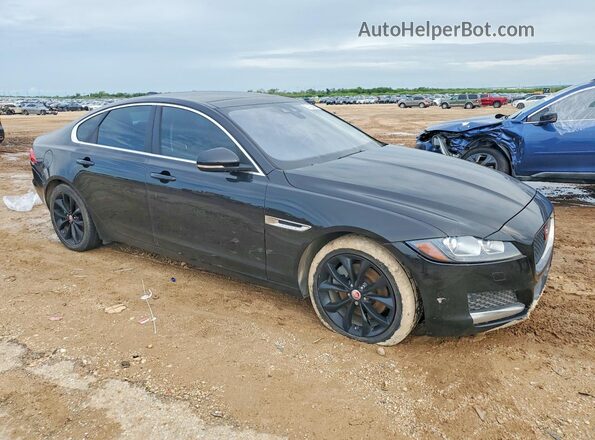 SAJBD4BN4HCY46253 2017 JAGUAR XF Black Передня права чверть