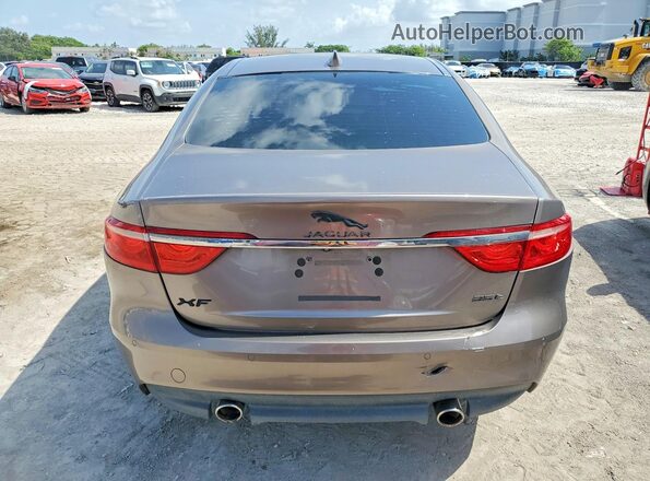 SAJBD4BV0HCY32964 2017 JAGUAR XF Gray Հետևի տեսք
