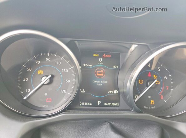 SAJBD4BV0HCY32964 2017 JAGUAR XF Gray Սարքավորումների վահանակի տեսք
