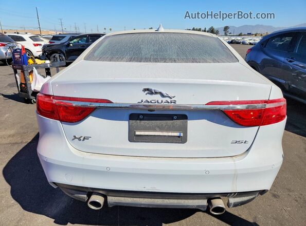 SAJBD4BV9GCY13294 2016 JAGUAR XF White Vista trasera