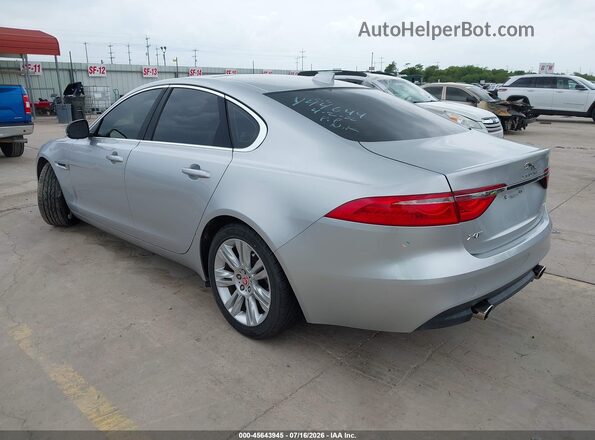 SAJBD4BV9HCY44644 2017 JAGUAR XF Серебряный Задняя левая четверть