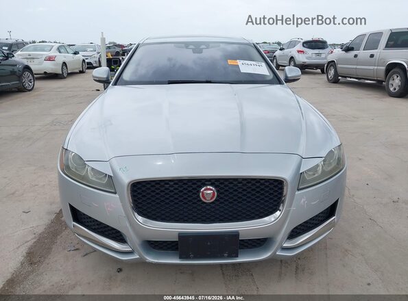 SAJBD4BV9HCY44644 2017 JAGUAR XF Серебряный Вид щитка приборов