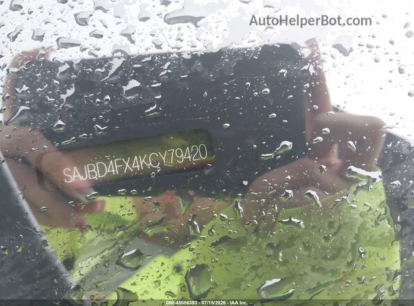SAJBD4FX4KCY79420 2019 JAGUAR XF Белый Вид подкапотного пространства