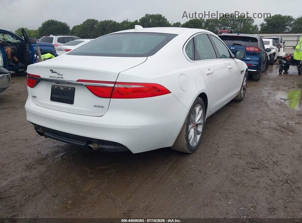 SAJBD4FX4KCY79420 2019 JAGUAR XF Белый Задняя правая четверть