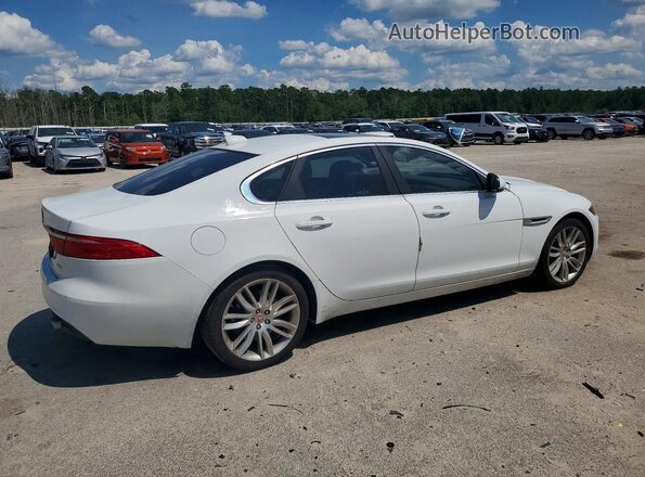 SAJBE4BV9GCY10991 2016 JAGUAR XF White Trasero derecho