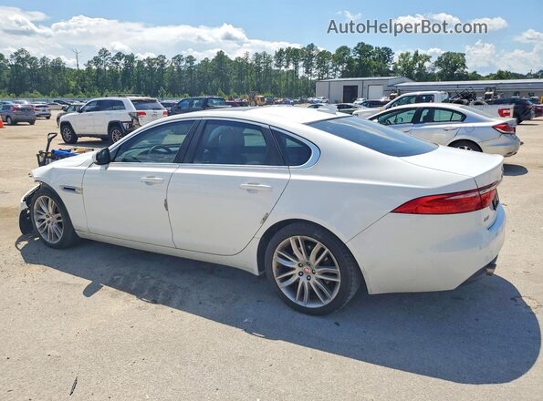 SAJBE4BV9GCY10991 2016 JAGUAR XF White Trasero izquierdo