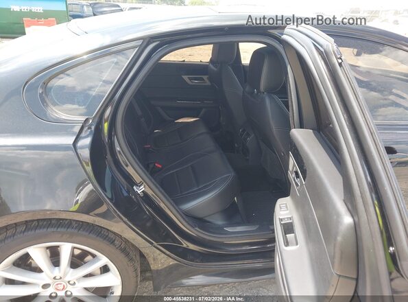 SAJBF4BV7GCY24742 2016 JAGUAR XF Black Vista de la etiqueta del VIN