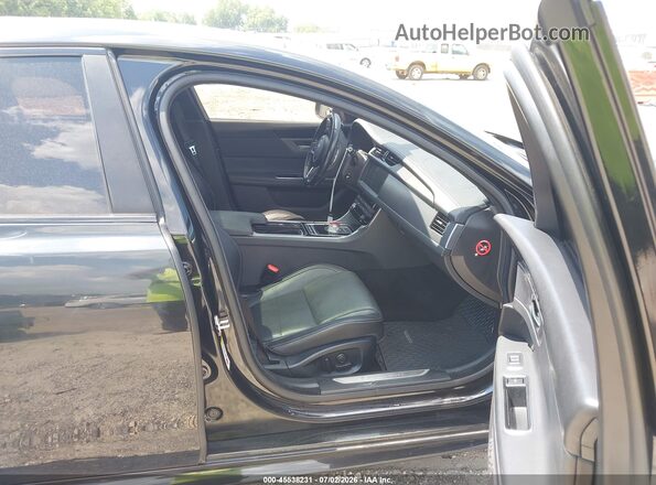 SAJBF4BV7GCY24742 2016 JAGUAR XF Black Vista interior delantera