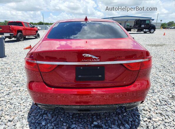 SAJBG4BV6GCY17777 2016 JAGUAR XF Red Հետևի տեսք