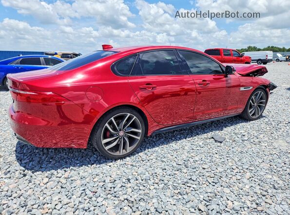 SAJBG4BV6GCY17777 2016 JAGUAR XF Red Հետևի աջ