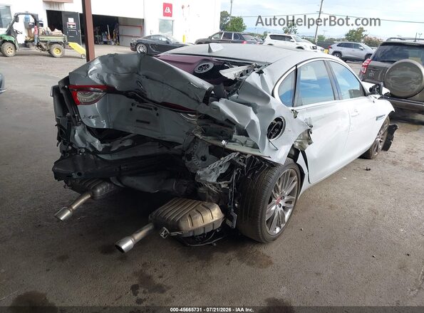 SAJBH4EV4JCY53242 2018 JAGUAR XF White Trasero derecho