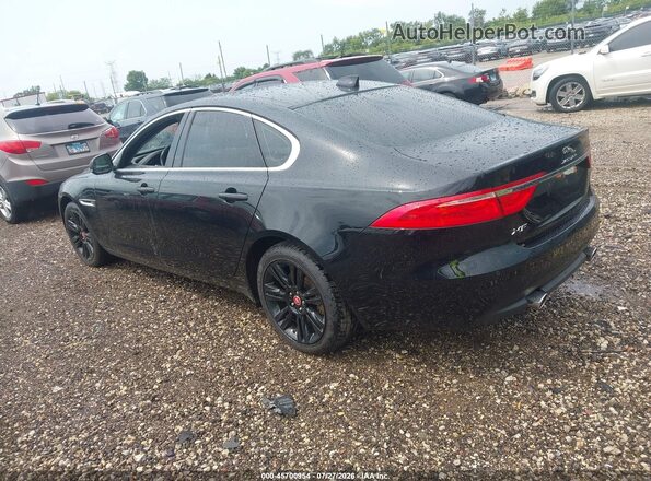 SAJBJ4BV0HCY49496 2017 JAGUAR XF Черный Задняя левая четверть