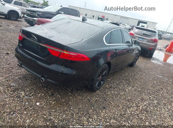 SAJBJ4BV0HCY49496 2017 JAGUAR XF Черный Задняя правая четверть