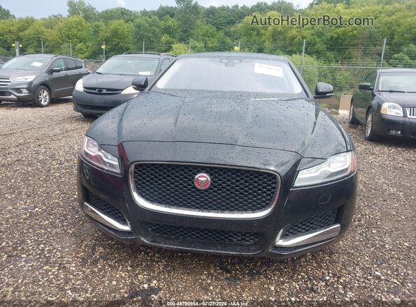 SAJBJ4BV0HCY49496 2017 JAGUAR XF Черный Вид щитка приборов