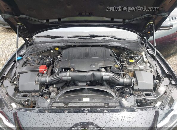 SAJBJ4BV0HCY49496 2017 JAGUAR XF Черный Вид сзади
