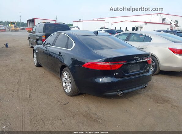 SAJBJ4BV1GCY16540 2016 JAGUAR XF Black Trasero izquierdo