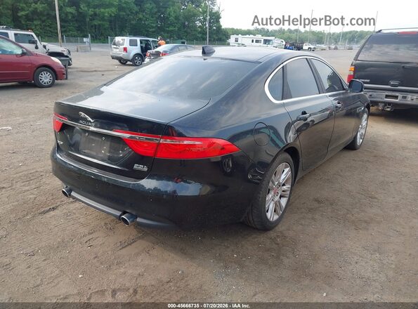 SAJBJ4BV1GCY16540 2016 JAGUAR XF Black Trasero derecho