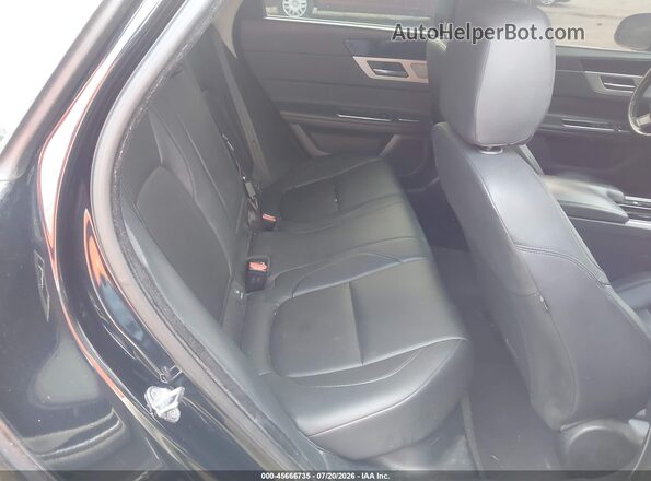 SAJBJ4BV1GCY16540 2016 JAGUAR XF Black Vista de la etiqueta del VIN
