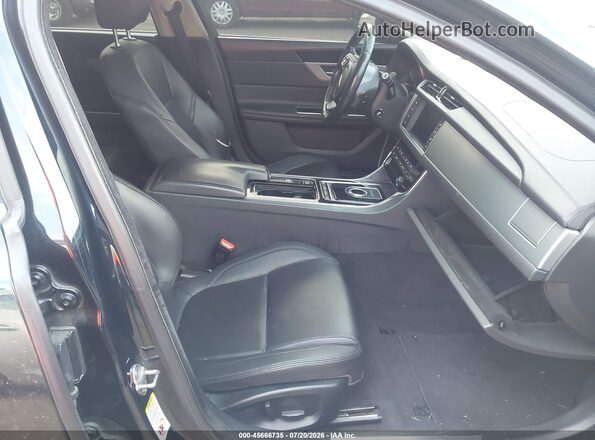 SAJBJ4BV1GCY16540 2016 JAGUAR XF Black Vista interior delantera
