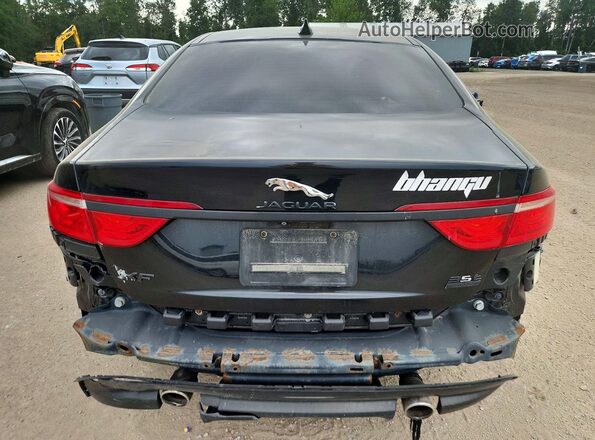 SAJBJ4BV2HCY40766 2017 JAGUAR XF Black Հետևի տեսք
