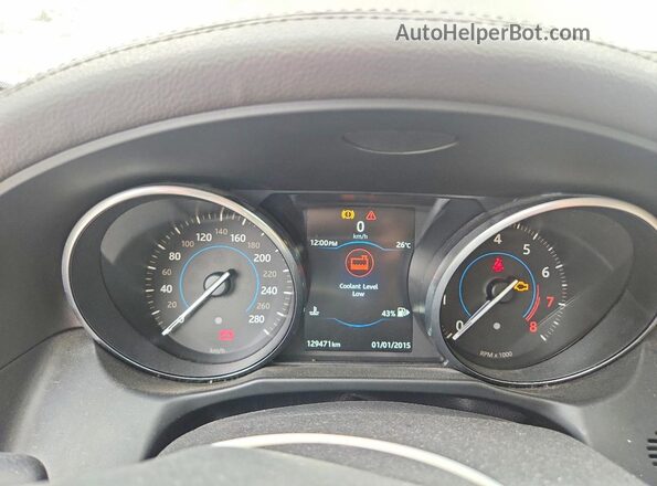 SAJBJ4BV2HCY40766 2017 JAGUAR XF Black Սարքավորումների վահանակի տեսք