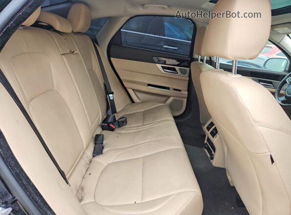 SAJBJ4BV2HCY40766 2017 JAGUAR XF Black Հետևի նստատեղերի տեսք