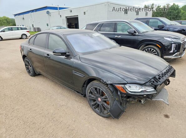 SAJBJ4BV2HCY40766 2017 JAGUAR XF Black Առջևի աջ