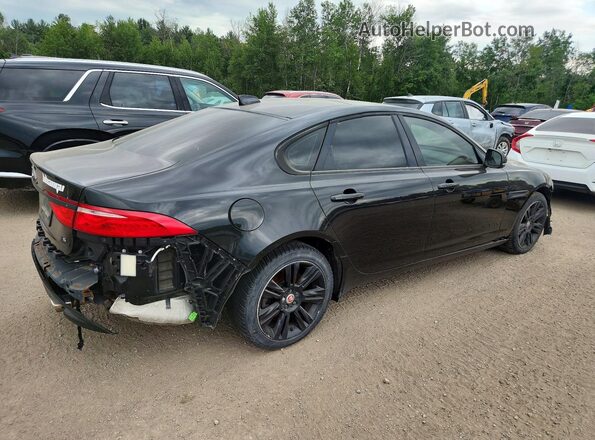 SAJBJ4BV2HCY40766 2017 JAGUAR XF Black Հետևի աջ