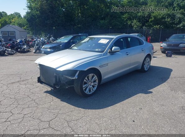 SAJBJ4BV9HCY34964 2017 JAGUAR XF Silver 