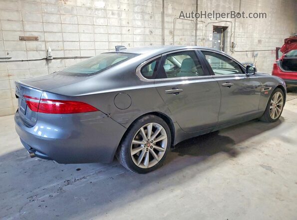 SAJBK4BV0GCY12993 2016 JAGUAR XF Серый Задняя правая четверть
