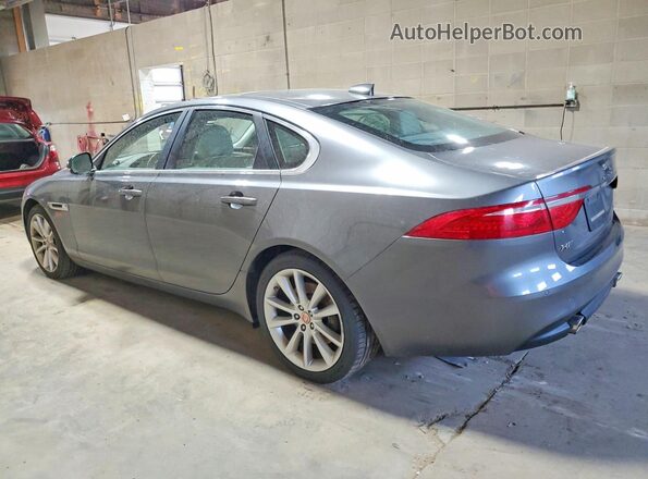 SAJBK4BV0GCY12993 2016 JAGUAR XF Серый Задняя левая четверть